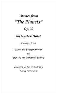 Themes From The Planets Orchestra Scores/Parts sheet music cover Thumbnail